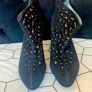 Bedazzled booties
